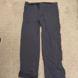 Prana Hiking Pants 32Wx30L Dark Charcoal